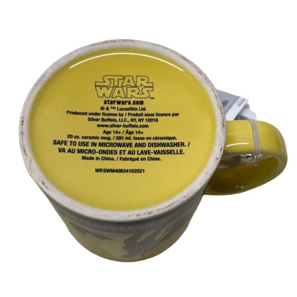 Large Star Wars The Mandalorian Ceramic Collectible Coffee Mug 20 oz NWT - Picture 5 of 8